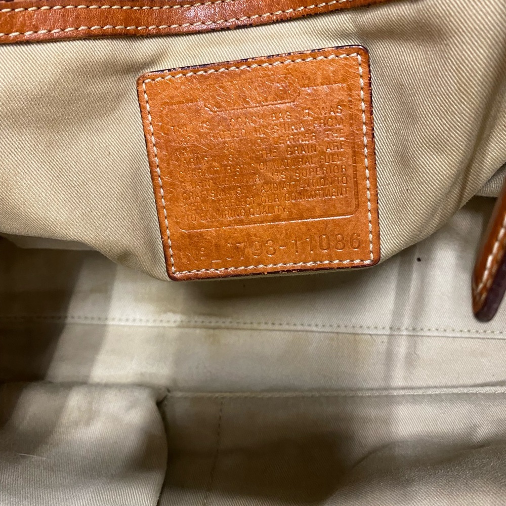 Coach Brown Leather Satchel - Picture 16 of 16